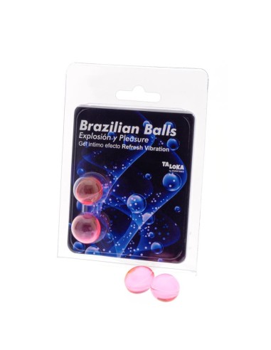 Set 2 Brazilian Balls Excitante Efecto Refresh Vibración|A Placer