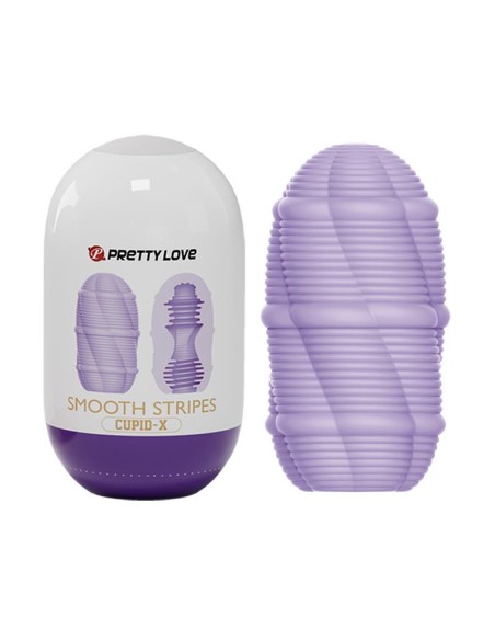 Smooth Stripes Cupid X Huevo Masturbador Smooth Stripes Cupid X Huevo Masturbador