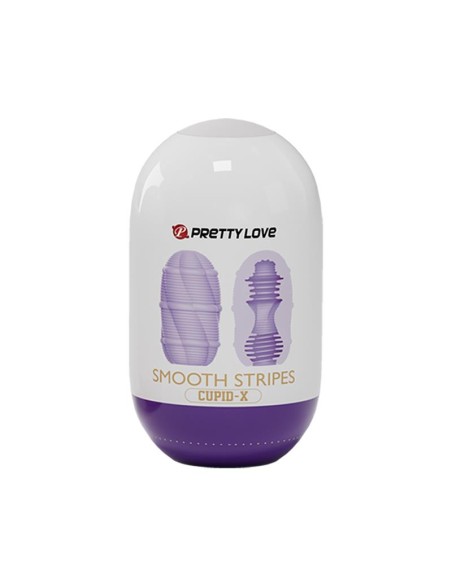 Smooth Stripes Cupid X Huevo Masturbador Smooth Stripes Cupid X Huevo Masturbador