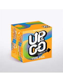 Grovy Huevo Masturbador Elastico Amarillo 2