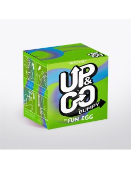 Bumpy Huevo Masturbador Elastico Verde 2