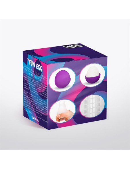 Spidey Huevo Masturbador Elastico Purpura Spidey Huevo Masturbador Elastico Purpura