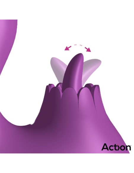 Toka Vibrador con Oscilacion 360º y Lengua Estimuladora Toka Vibrador con Oscilacion 360º y Lengua Estimuladora