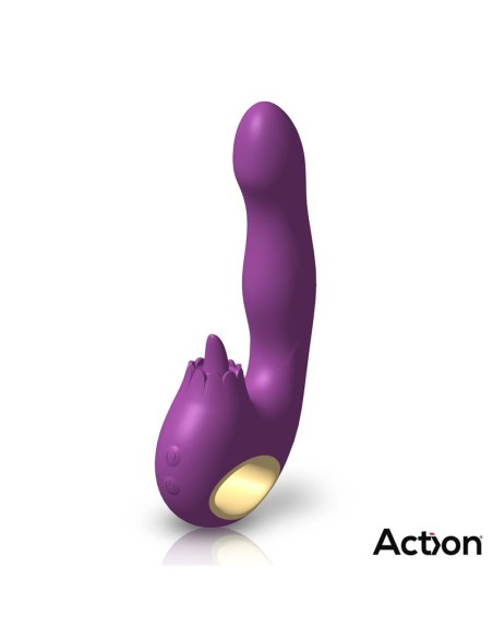 Toka Vibrador con Oscilacion 360º y Lengua Estimuladora Toka Vibrador con Oscilacion 360º y Lengua Estimuladora