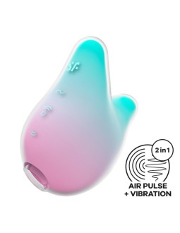 Succionador de Clitoris Mermaid Vibes Menta y Rosa