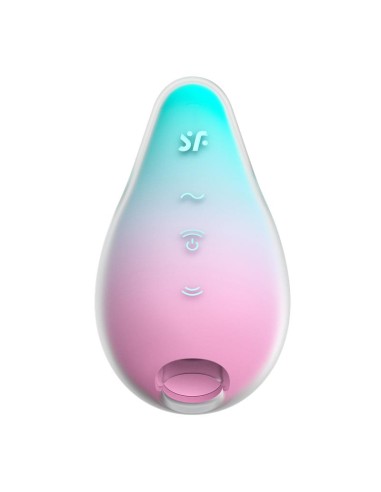 Succionador de Clitoris Mermaid Vibes Menta y Rosa