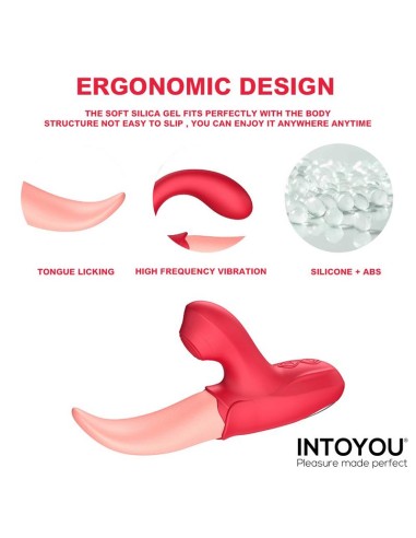 Estimulador Doble con Lengua y Pulsacion