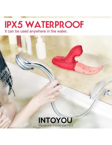 Estimulador Doble con Lengua y Pulsacion