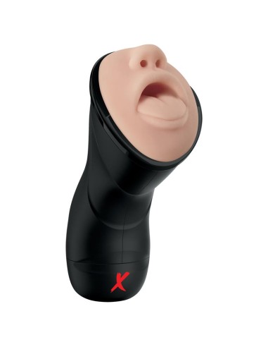 PDX Elite Masturbador Vibrador Deep Throat|A Placer