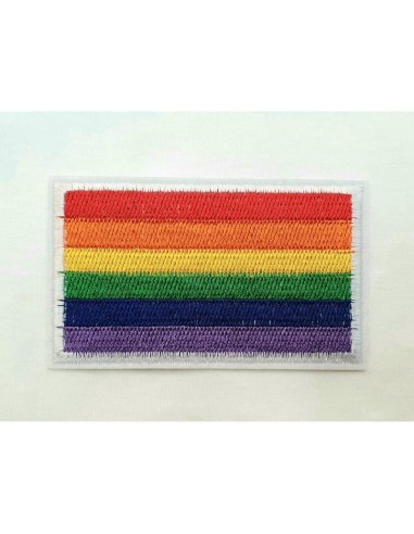 Parche Rectangular Bandera LGBT+|A Placer