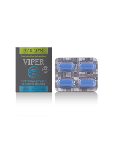 Potenciador Masculino Viper 4 Capsulas|A Placer