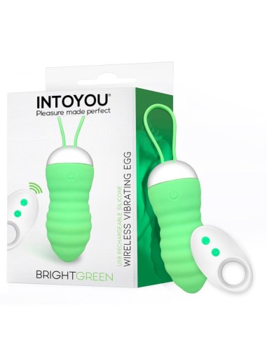 Brightgreen Huevo Vibrador Control Remoto USB Silicona|A Placer