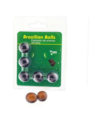 Set 5 Brazilian Balls Explosion Aroma Chocolate|A Placer