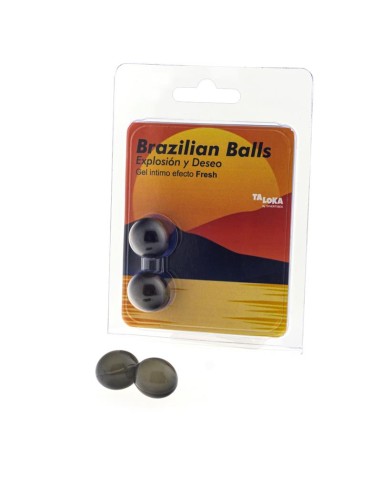 Set 2 Brazilian Balls Gel Excitante Efecto Fresh|A Placer