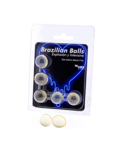 Set 5 Brazilian Balls Excitante Efecto Vibrante Frío|A Placer