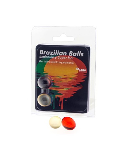 Set 2 Brazilian Balls Excitante Efecto Supercalentamieto|A Placer