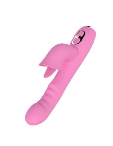 T May Vibrador con Empuje y Movimiento Swing