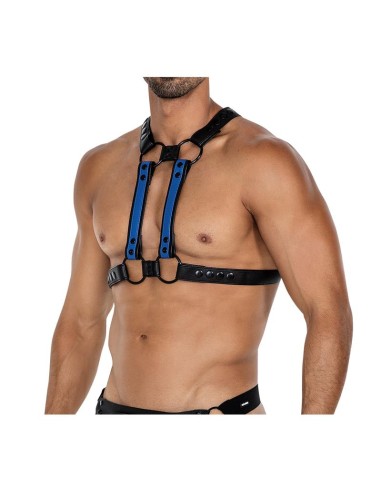 H4RNESS06 Arnes de Pecho 4WAY Azul Talla unica