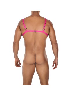 H4RNESS04 C Arnes Cruzado Ring Rosa Talla unica 2