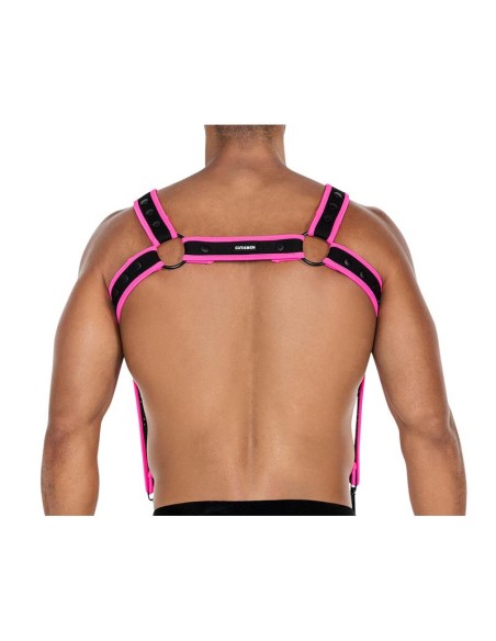 H4RNESS05 Arnes de Pecho Neon Rosa Talla unica H4RNESS05 Arnes de Pecho Neon Rosa Talla unica