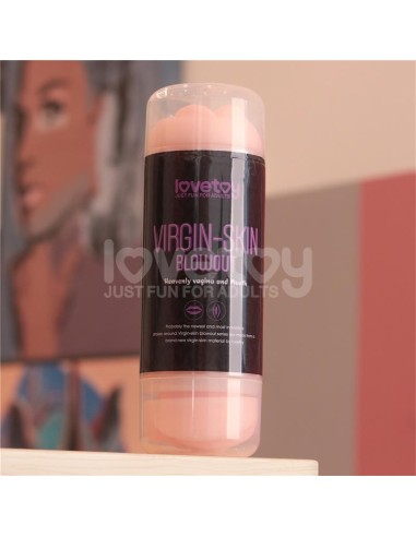 Masturbador Masculino Virgin skin Vagina y Boca