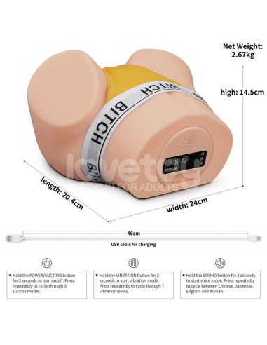 Streetgirls Sensation Pulse con Vibracion y Gemidos