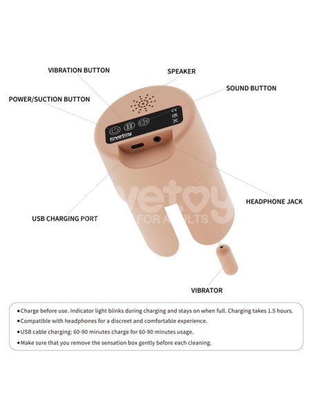 Streetgirls Sensation Pulse con Vibracion y Gemidos