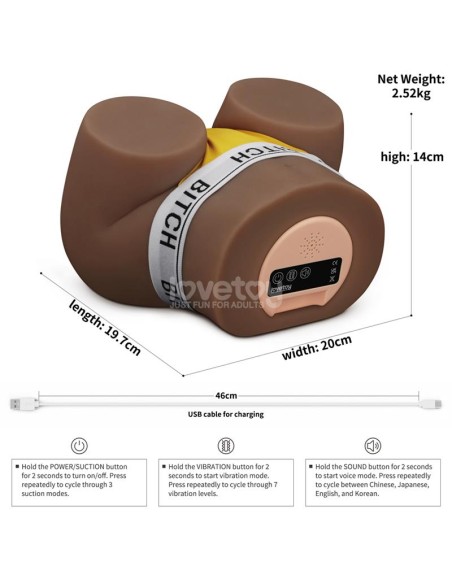 Streetgirls Sensation Pulse con Vibracion y Gemidos