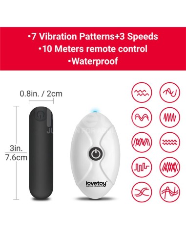 Braguitas con Bala Vibradora Printed Panties 24 27