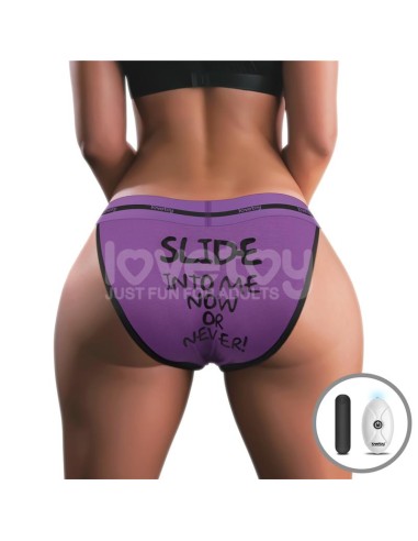 Braguita con Vibracion Printed Panties 24 27