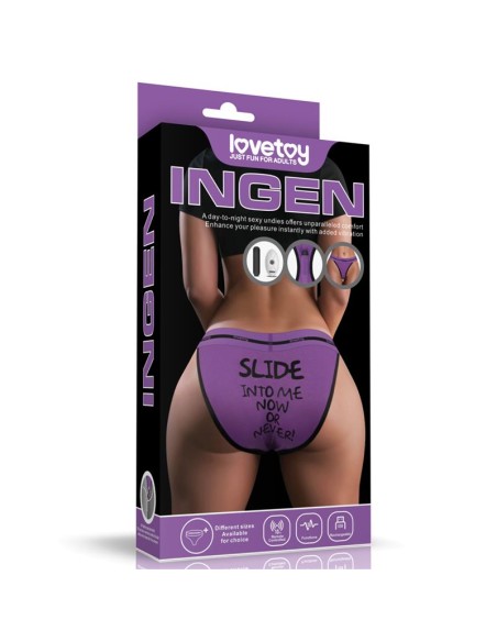 Braguitas con Vibracion Printed Panties 34 38 Braguitas con Vibracion Printed Panties 34 38
