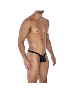 C4MSPXBUL02 Tanga Bulge Negro