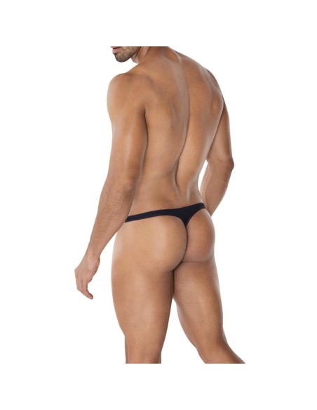 C4MSPXBUL02 Tanga Bulge Negro