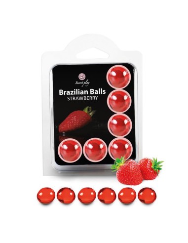 Brazilian Balls Set 6 Fresa|A Placer