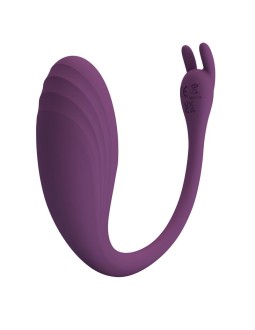 Catalina Huevo Vibrador con APP Purpura 2