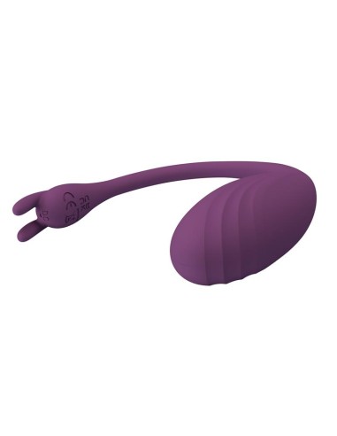 Catalina Huevo Vibrador con APP Purpura