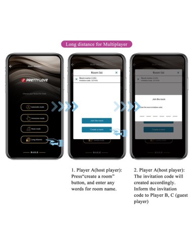 Catalina Huevo Vibrador con APP Purpura