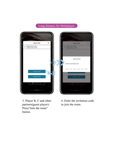 Abner Huevo Vibrador con App Lila