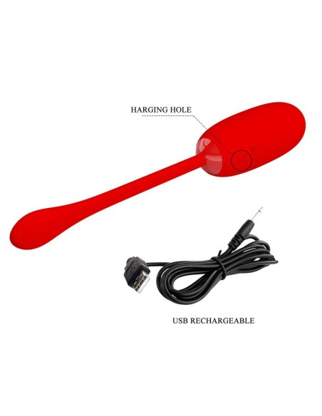 Julius Huevo Vibrador Rojo Julius Huevo Vibrador Rojo