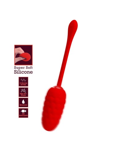 Marina Huevo Vibrador Rojo