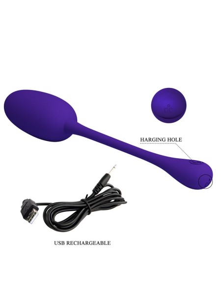 Knucker Huevo Vibrador Purpura