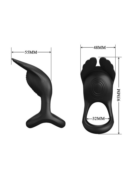 Silas Anillo para el Pene Negro