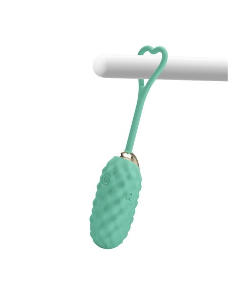 Vivian Huevo Vibrador con Control Remoto Pantalla Digital Verde Vivian Huevo Vibrador con Control Remoto Pantalla Digital Verde