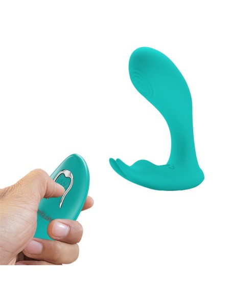 Idabelle Estimulador con Vibracion y Pulsacion con Control Remoto Idabelle Estimulador con Vibracion y Pulsacion con Control Remoto