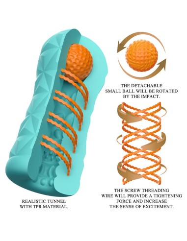 Victoria Caspar Masturbador Manual Bola Giratoria