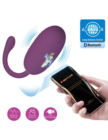 Doreen Huevo Vibrador con Electro Shock y App