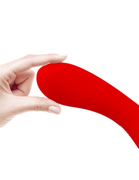 Prescott Vibrasor USB Silicona Rojo Prescott Vibrasor USB Silicona Rojo