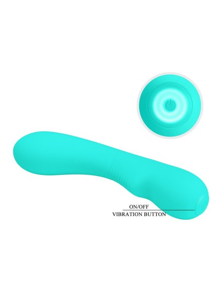 Prescott Vibrador USB Silicone Verde Prescott Vibrador USB Silicone Verde