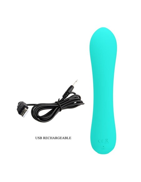 Prescott Vibrador USB Silicone Verde Prescott Vibrador USB Silicone Verde