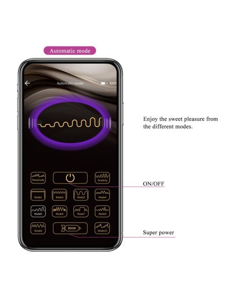 Baird Vibrador para el Punto G con APP Baird Vibrador para el Punto G con APP